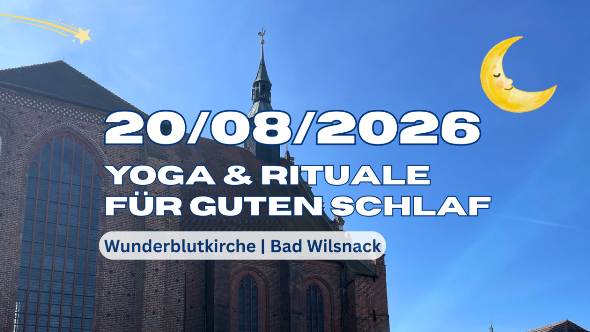 Event Yoga und guter Schlaf